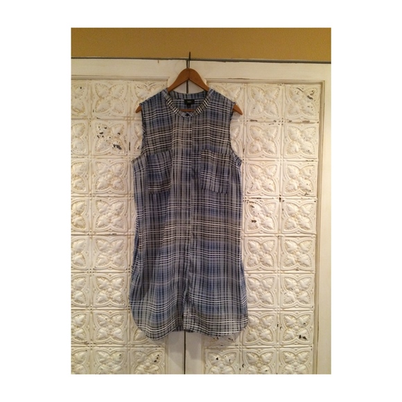 Mossimo  Sleeveless Plaid Dress - Picture 1 of 3